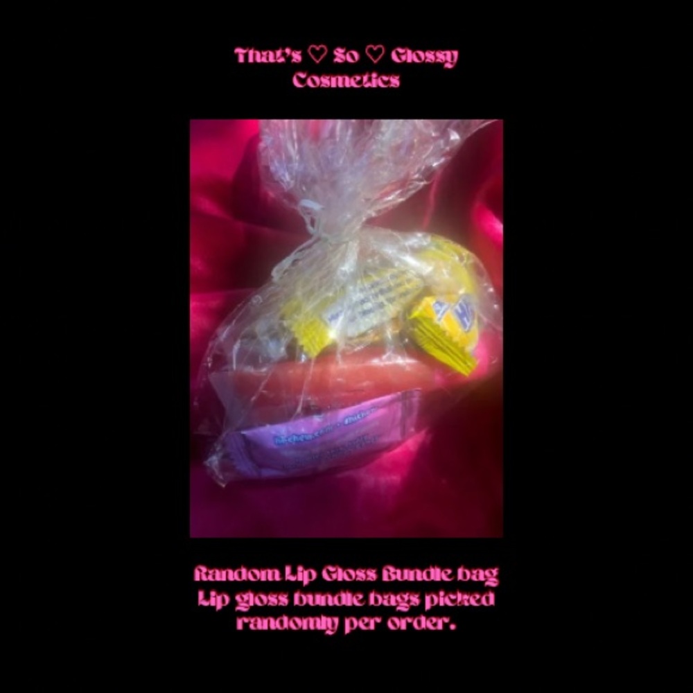 Glossy Lip Gloss Bundle Bag